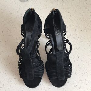 Tory Burch Suede Platforms